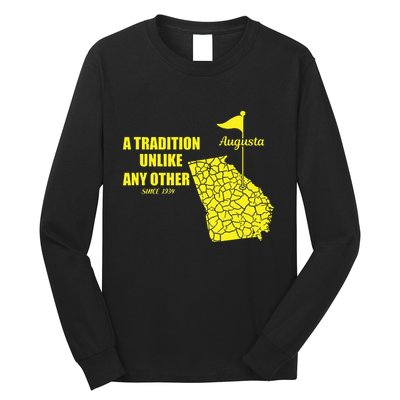Augusta Georgia Golfing Golf In April Long Sleeve Shirt