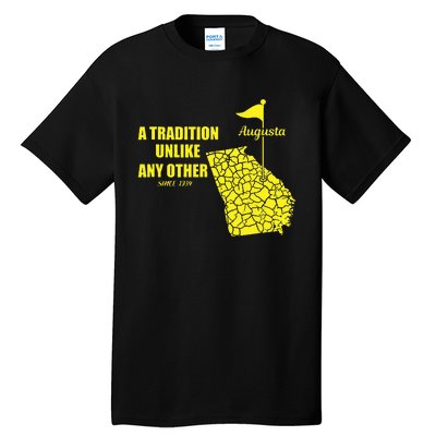 Augusta Georgia Golfing Golf In April Tall T-Shirt