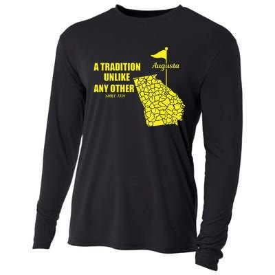 Augusta Georgia Golfing Golf In April Cooling Performance Long Sleeve Crew