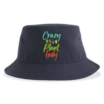 Awesome Gardener Gardening Crazy Plant Lady Design Sustainable Bucket Hat