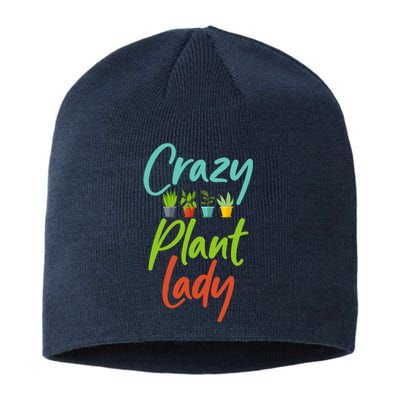 Awesome Gardener Gardening Crazy Plant Lady Design Sustainable Beanie