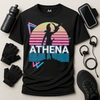 Athena Greek Goddess Of Wisdom And War Cooling Performance Crew T-Shirt