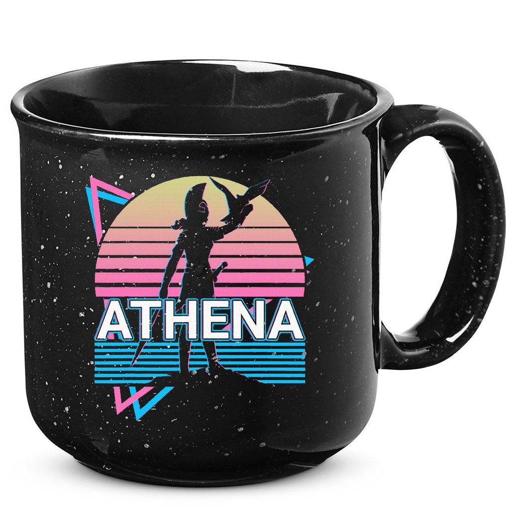 Athena Greek Goddess Of Wisdom And War 15oz Campfire Ceramic Mug