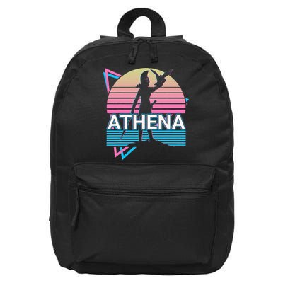 Athena Greek Goddess Of Wisdom And War 16 in Basic Backpack