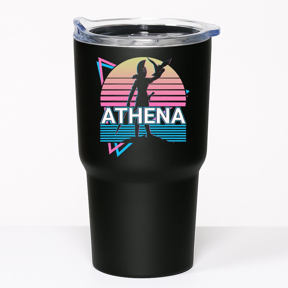Athena Greek Goddess Of Wisdom And War Tumbler