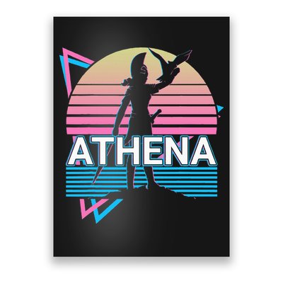 Athena Greek Goddess Of Wisdom And War Poster