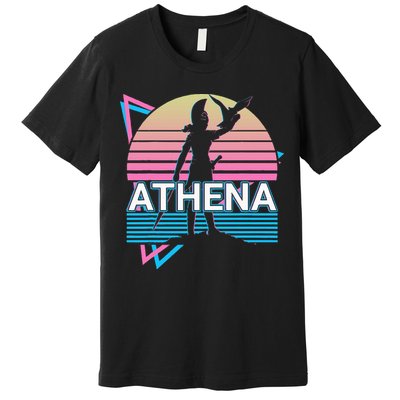 Athena Greek Goddess Of Wisdom And War Premium T-Shirt