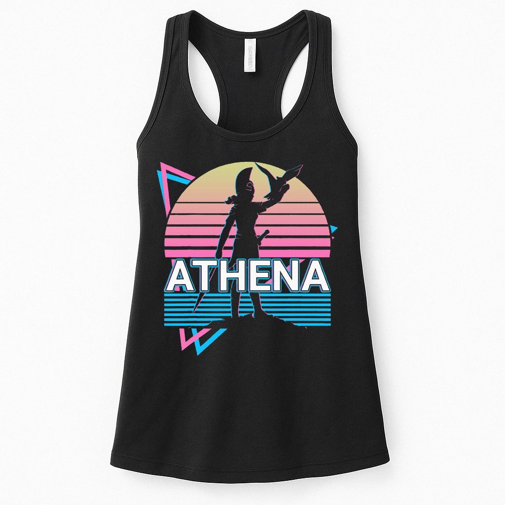 Athena Greek Goddess Of Wisdom And War Womens Tank Top