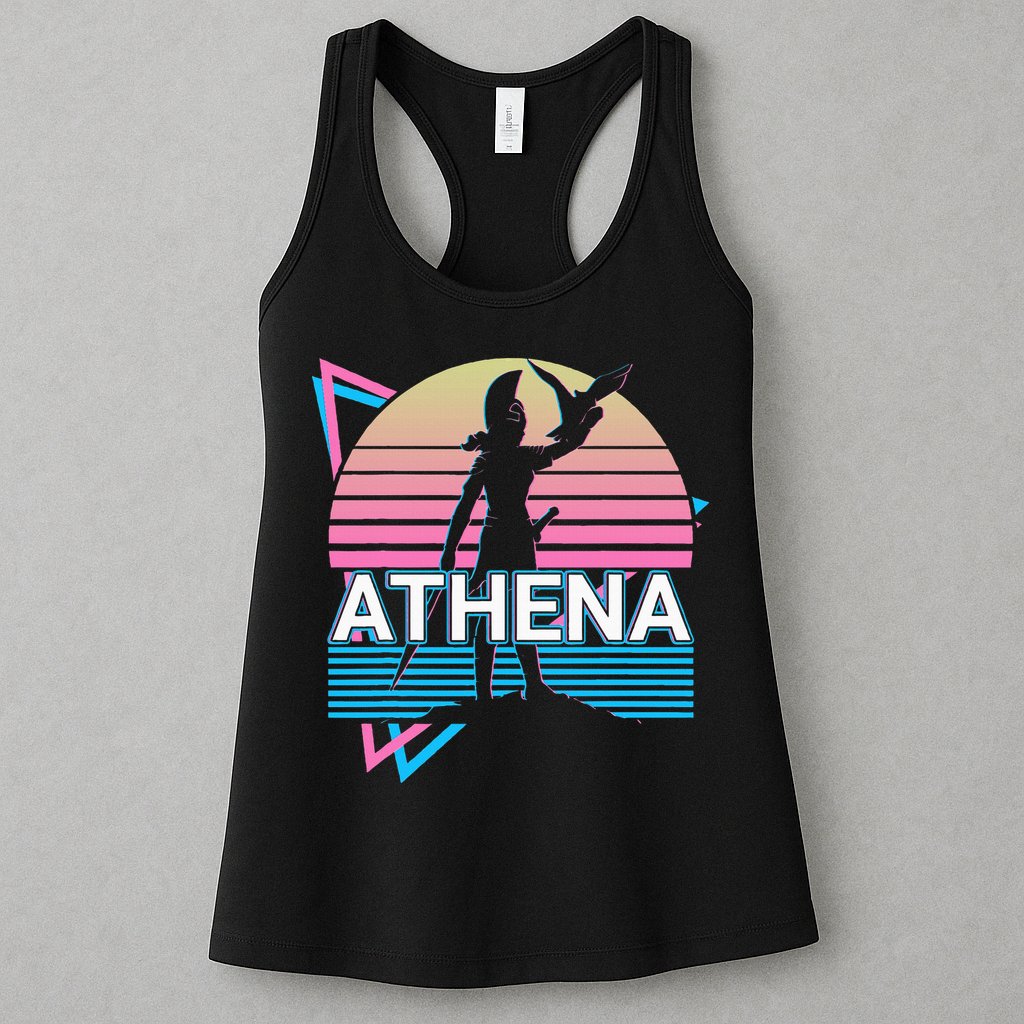 Athena Greek Goddess Of Wisdom And War Womens Tank Top