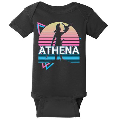 Athena Greek Goddess Of Wisdom And War Baby Bodysuit