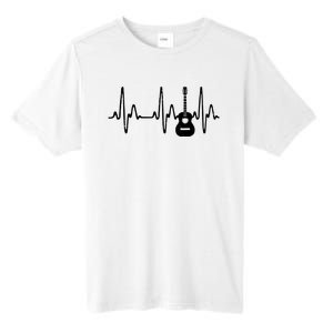 Acoustic Guitar Heartbeat Shirts Guitar Musician Tall Fusion ChromaSoft Performance T-Shirt