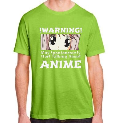 Anime Girl Hoodie Funny May Spontaneously Talk About Anime Adult ChromaSoft Performance T-Shirt