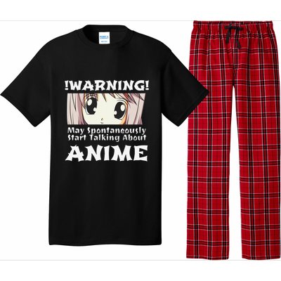 Anime Girl Hoodie Funny May Spontaneously Talk About Anime Pajama Set