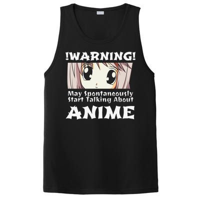 Anime Girl Hoodie Funny May Spontaneously Talk About Anime PosiCharge Competitor Tank