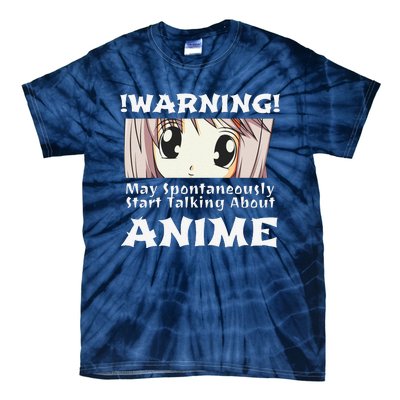 Anime Girl Hoodie Funny May Spontaneously Talk About Anime Tie-Dye T-Shirt