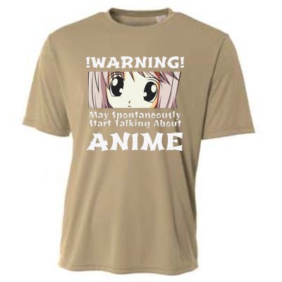 Anime Girl Hoodie Funny May Spontaneously Talk About Anime Cooling Performance Crew T-Shirt