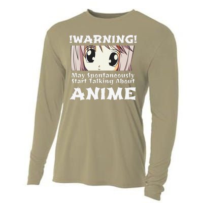 Anime Girl Hoodie Funny May Spontaneously Talk About Anime Cooling Performance Long Sleeve Crew