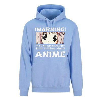 Anime Girl Hoodie Funny May Spontaneously Talk About Anime Unisex Surf Hoodie