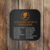 Ancient Greek History Alexander The Great Coaster