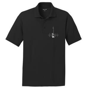 Acoustic Guitar Heartbeat Guitar Musician PosiCharge RacerMesh Polo