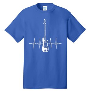 Acoustic Guitar Heartbeat Guitar Musician Tall T-Shirt