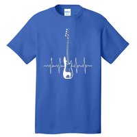 Acoustic Guitar Heartbeat Guitar Musician Tall T-Shirt