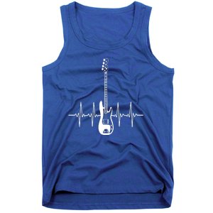 Acoustic Guitar Heartbeat Guitar Musician Tank Top