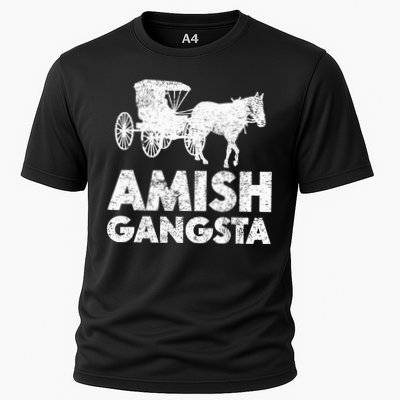 Amish Gangsta Horse And Buggy Funny Amish Gift Performance Shirt