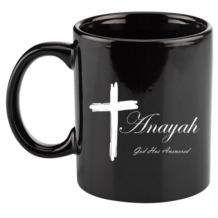 Anayah God Has Answered 11oz C Handle Ceramic Mug