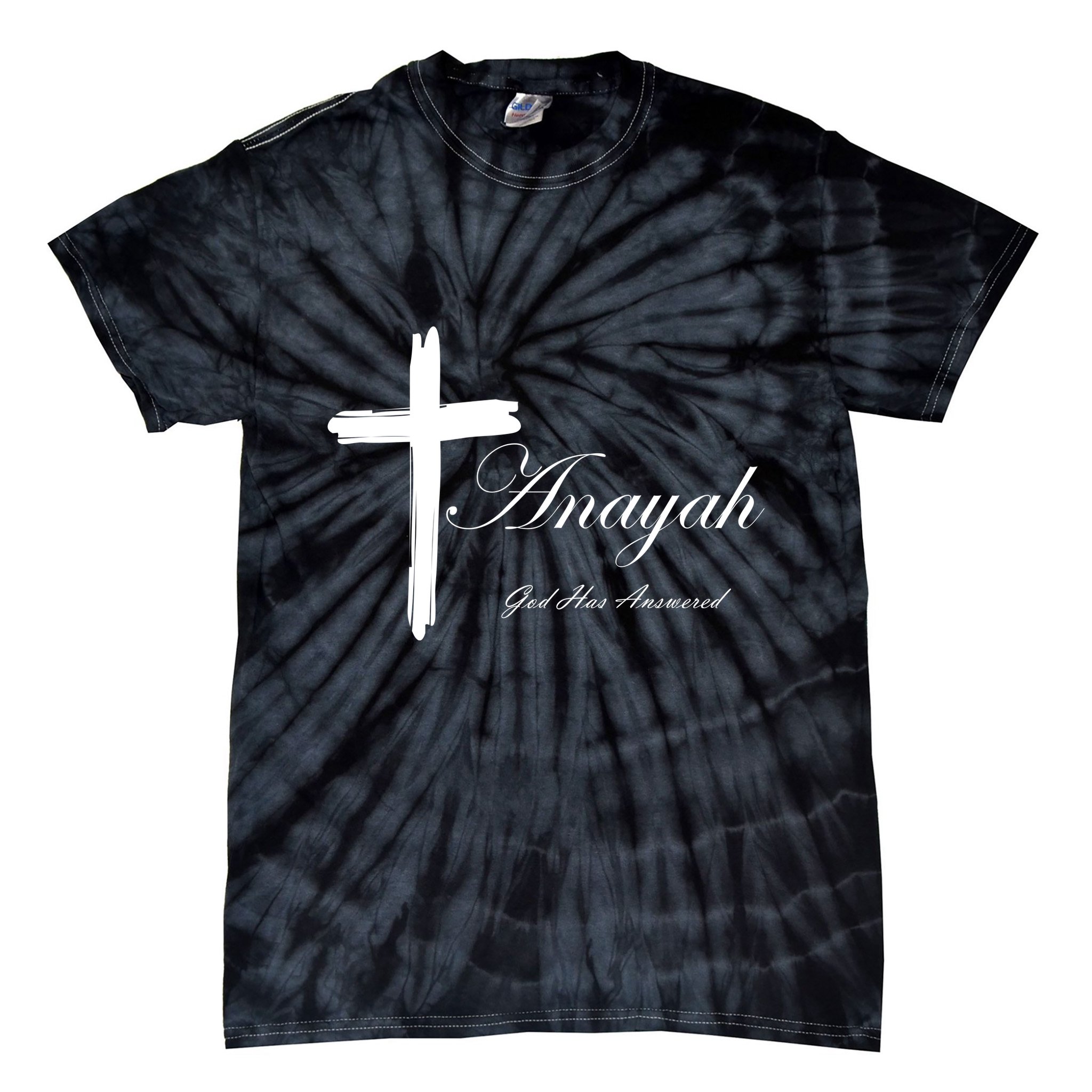Anayah God Has Answered Tie-Dye T-Shirt