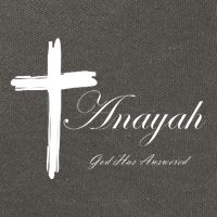 Anayah God Has Answered Cotton Canvas Backpack