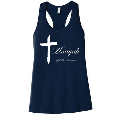 Anayah God Has Answered Women's Racerback Tank