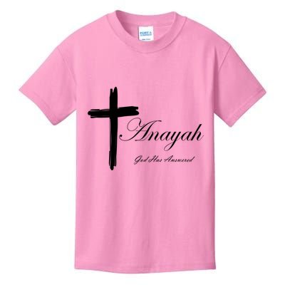 Anayah God Has Answered Kids T-Shirt