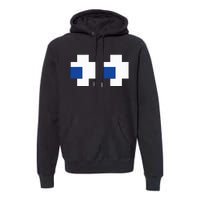 Arcade Gaming Halloween Ghost Costume Premium Hoodie