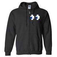 Arcade Gaming Halloween Ghost Costume Full Zip Hoodie