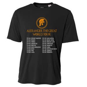 Ancient Greek History Alexander The Great W.O.R.L.D T.O.U.R Cooling Performance Crew T-Shirt