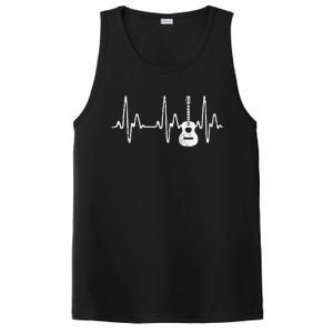 Acoustic Guitar Heartbeat   Guitar Musician PosiCharge Competitor Tank