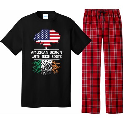 American Grown Irish Roots irish flag Ireland Pajama Set