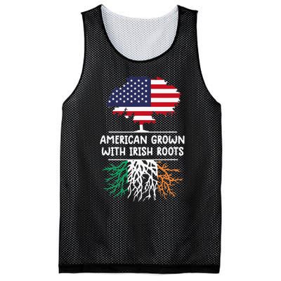 American Grown Irish Roots irish flag Ireland Mesh Reversible Basketball Jersey Tank