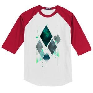 Alhaitham Genshin Impacts Kids Colorblock Raglan Jersey