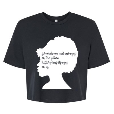 Amanda Gorman Inauguration Poem Poet Poetry January Bella+Canvas Jersey Crop Tee