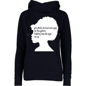 Amanda Gorman Inauguration Poem Poet Poetry January Womens Funnel Neck Pullover Hood