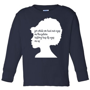 Amanda Gorman Inauguration Poem Poet Poetry January Toddler Long Sleeve Shirt