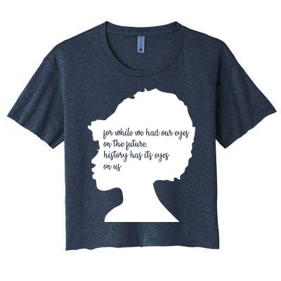 Amanda Gorman Inauguration Poem Poet Poetry January Women's Crop Top Tee