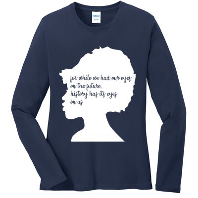 Amanda Gorman Inauguration Poem Poet Poetry January Ladies Long Sleeve Shirt