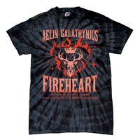 Aelin Galathynius Inspired Fireheart Fantasy Novel Fan Tie-Dye T-Shirt