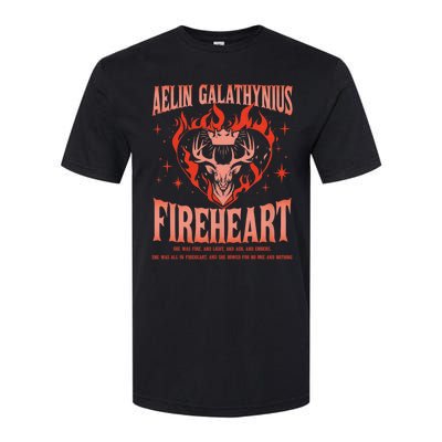 Aelin Galathynius Inspired Fireheart Fantasy Novel Fan Softstyle CVC T-Shirt