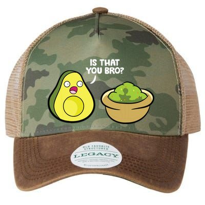 Avocado Guacamole Is That You Bro Funny Avocado Legacy Tie Dye Trucker Hat