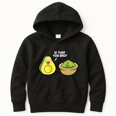 Avocado Guacamole Is That You Bro Funny Avocado Kids Hoodie