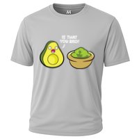 Avocado Guacamole Is That You Bro Funny Avocado Cooling Performance Crew T-Shirt